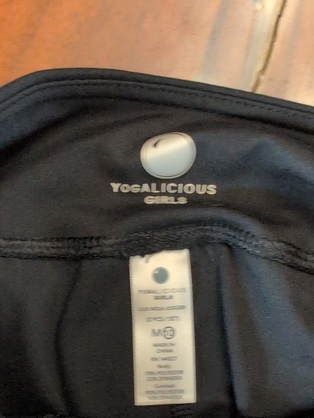 Kids Black Active Leggings (10) - Picture 3 of 7